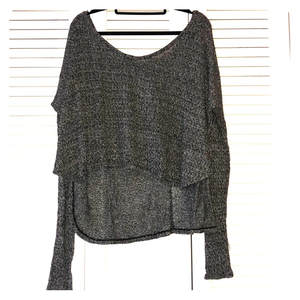 Off shoulder cozy sweater